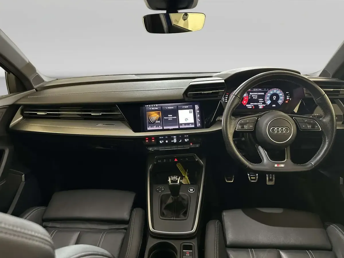 Used Audi A3 Sportback S-Line 150 HP (110 kW) 2021 Blue Hatchback