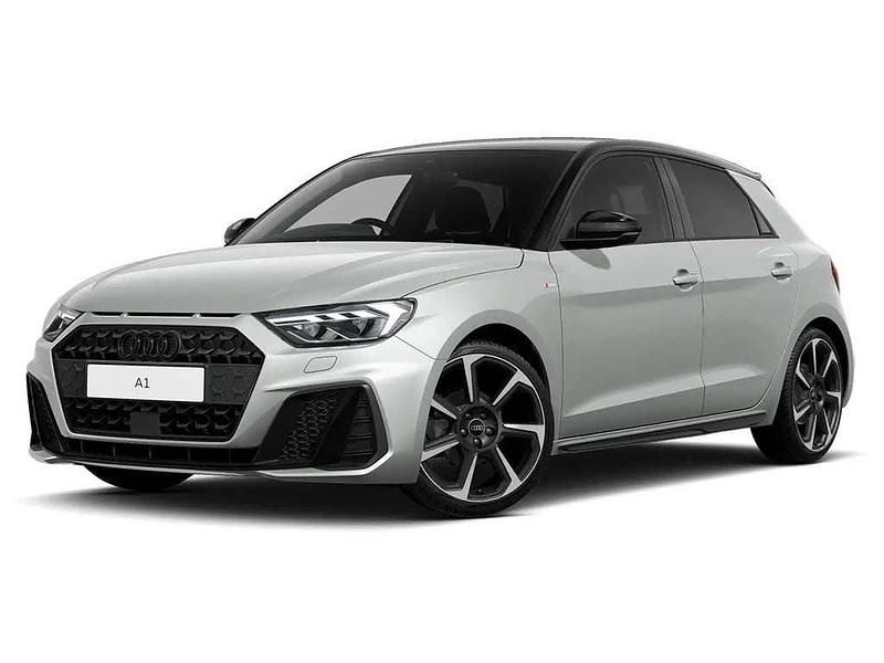 New Audi A1 Sportback Black Edition 2026 Silver Hatchback