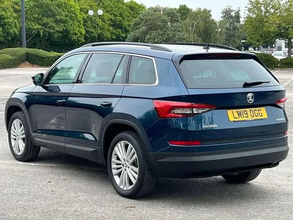 Used Skoda Kodiaq SE L 150 HP (110 kW) 2019 Blue SUV