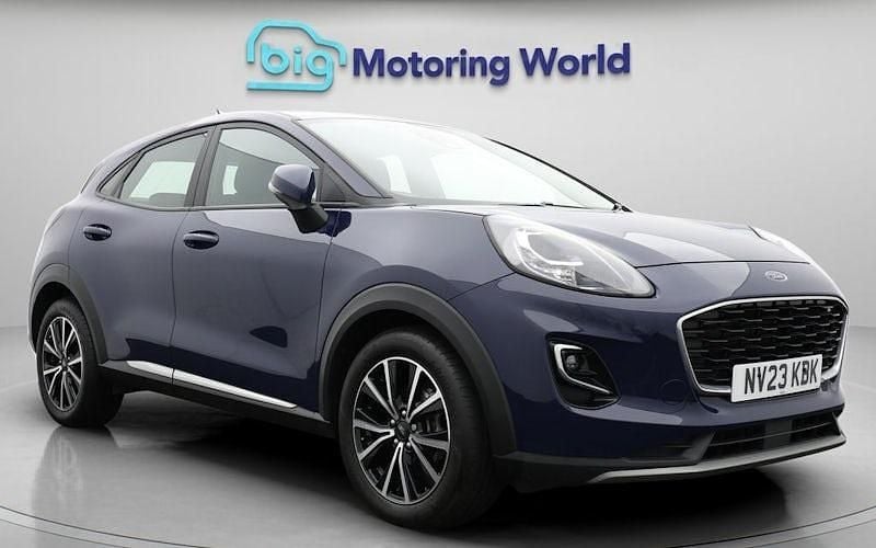 Blue Used 2023 Ford Puma Titanium Hatchback | £13,700 (Super price) - Image 1/4
