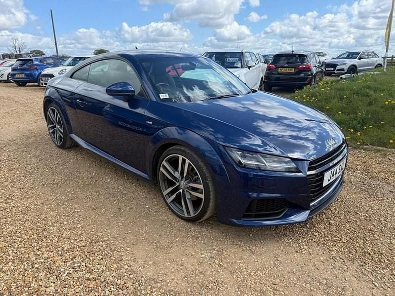 Used Audi TT S-Line 180 HP (132 kW) 2017 Blue Coupe