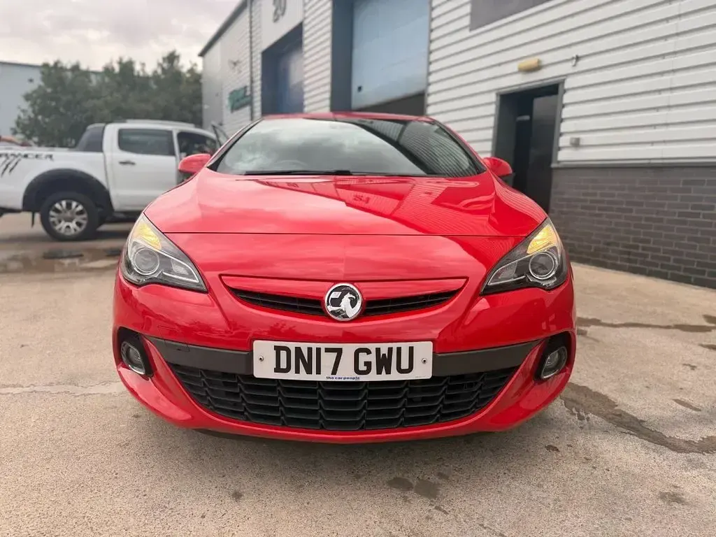 Used Vauxhall Astra GTC Edition 2017 Red Hatchback