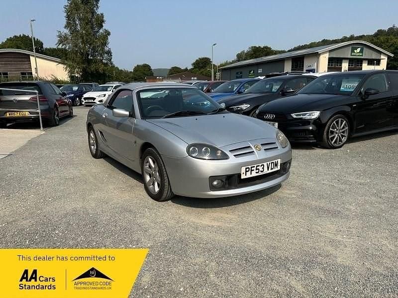 Silver Used 2004 MG F Cabriolet | £2,495 (Good price) - Image 1/4