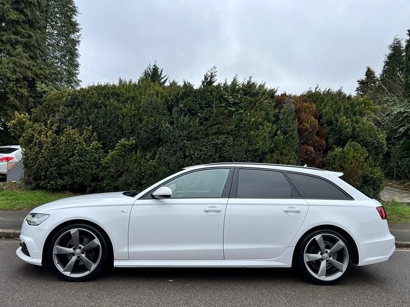 Used Audi A6 Black Edition 190 HP (139 kW) 2016 White Estate