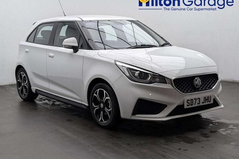 Used MG MG3 Excite 106 HP (77 kW) 2023 White Hatchback