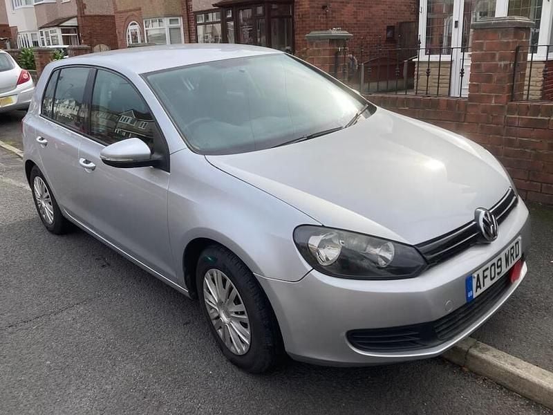 Silver Used 2009 VW Golf VI S Hatchback | £4,895 (Fair price) - Image 1/4