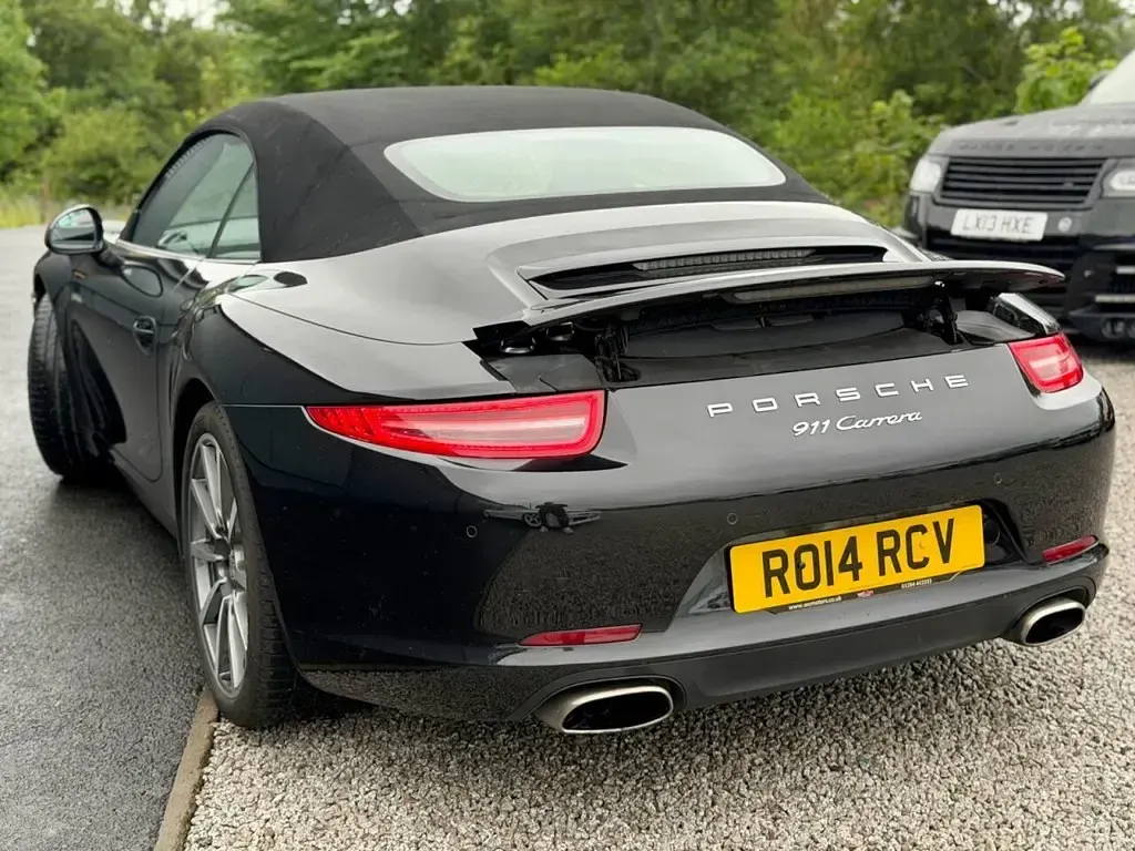 Used Porsche 911 Carrera Cabriolet 350 HP (257 kW) 2014 Black Cabriolet
