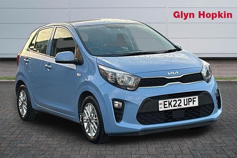 Used Kia Picanto 66 HP (48 kW) 2022 Blue Hatchback