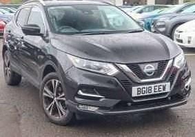 Black pearl Used 2018 Nissan Qashqai N-Connecta SUV | £9,275 (Good price) - Image 1/4