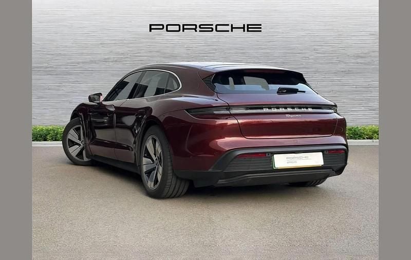 Used Porsche Taycan Sport Turismo 300 kW (408 HP) 2022 Red Estate