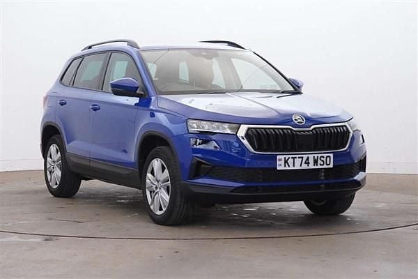 Blue Used 2025 Skoda Karoq SE Drive SUV | £22,295 (Good price) - Image 1/4
