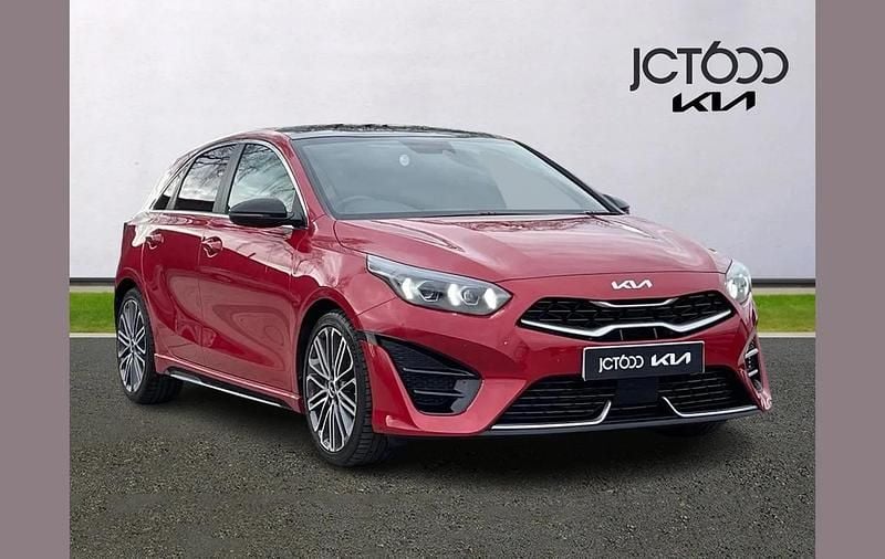 Used Kia Ceed GT-Line S 158 HP (116 kW) 2023 Red Hatchback
