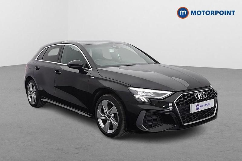 Used Audi A3 e-tron S-Line 2023 Black Hatchback