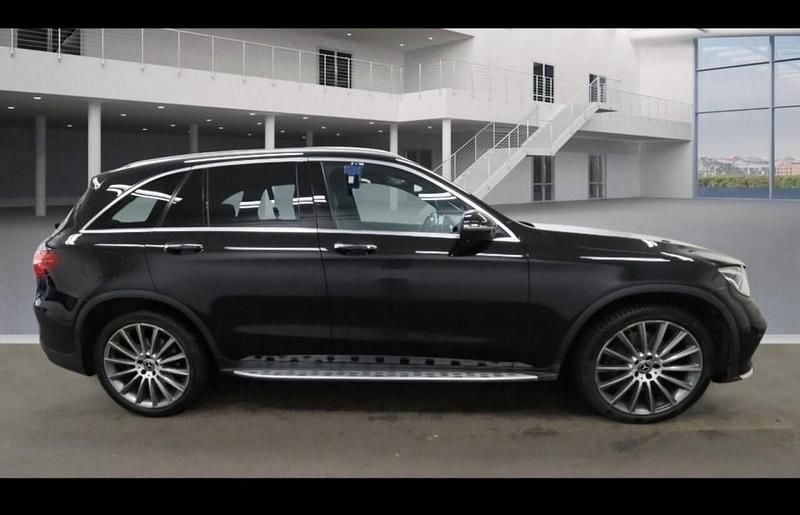 Used Mercedes GLC220 AMG line 2017 Black SUV