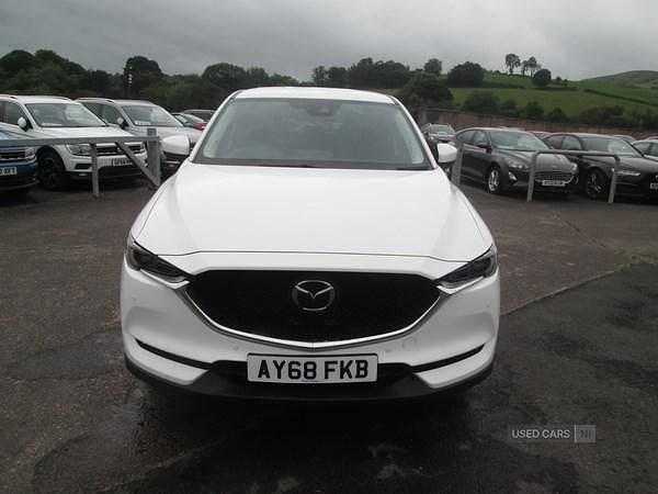 Used Mazda CX-5 150 HP (110 kW) 2018 White SUV