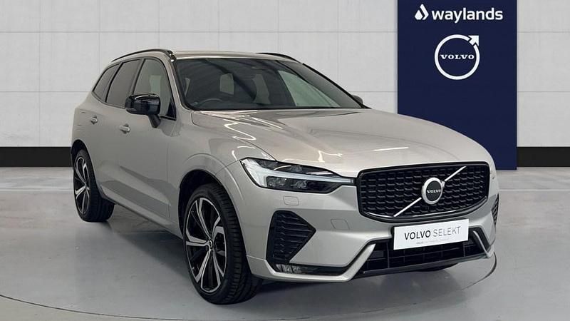 Silver Used 2022 Volvo XC60 R-Design SUV | £33,301 (Expensive) - Image 1/4