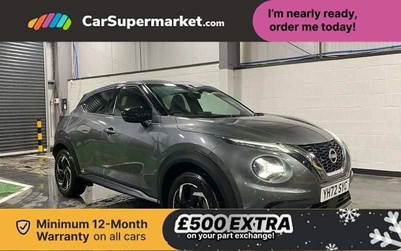 Grey Used 2022 Nissan Juke N-Connecta SUV | £15,397 (Fair price) - Image 1/3