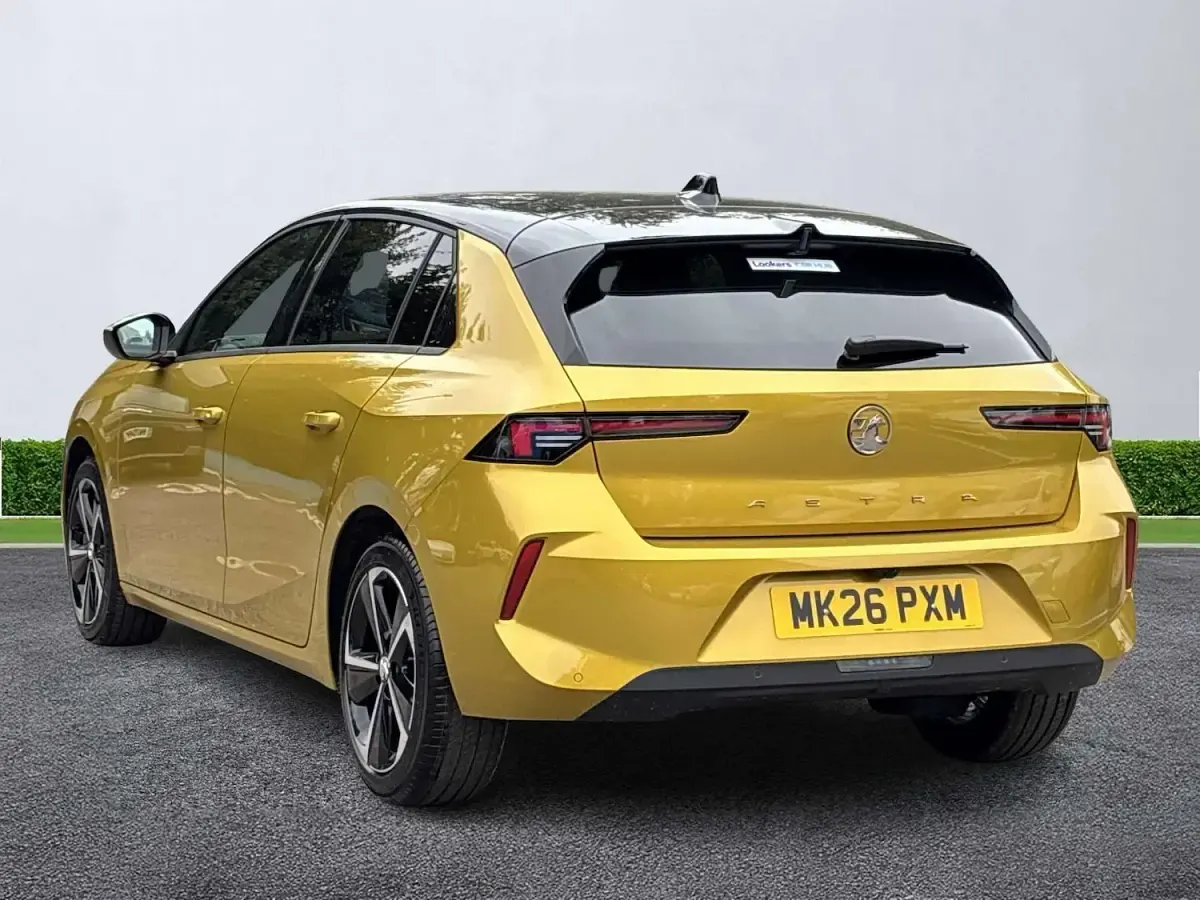 New Vauxhall Astra 2026 Yellow Hatchback