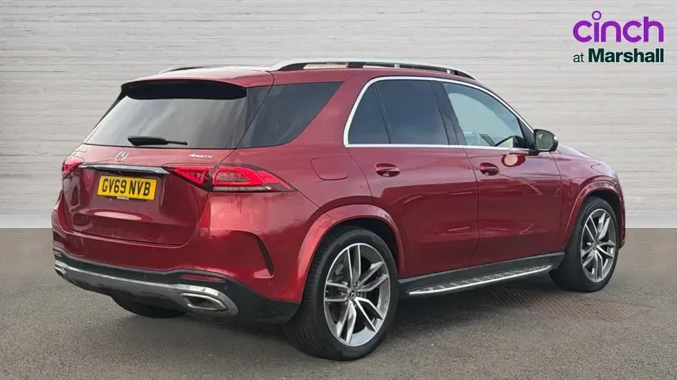 Used Mercedes GLE450 AMG line 367 HP (269 kW) 2020 Red SUV
