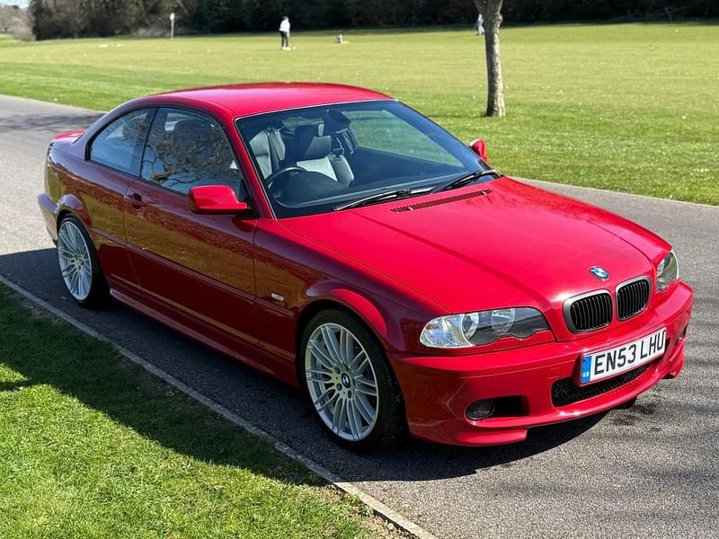 Used BMW 330 Sport Line 2004 Red Coupe