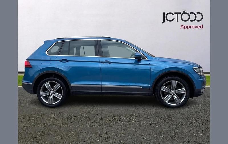 Used VW Tiguan SEL 187 HP (137 kW) 2019 Blue SUV