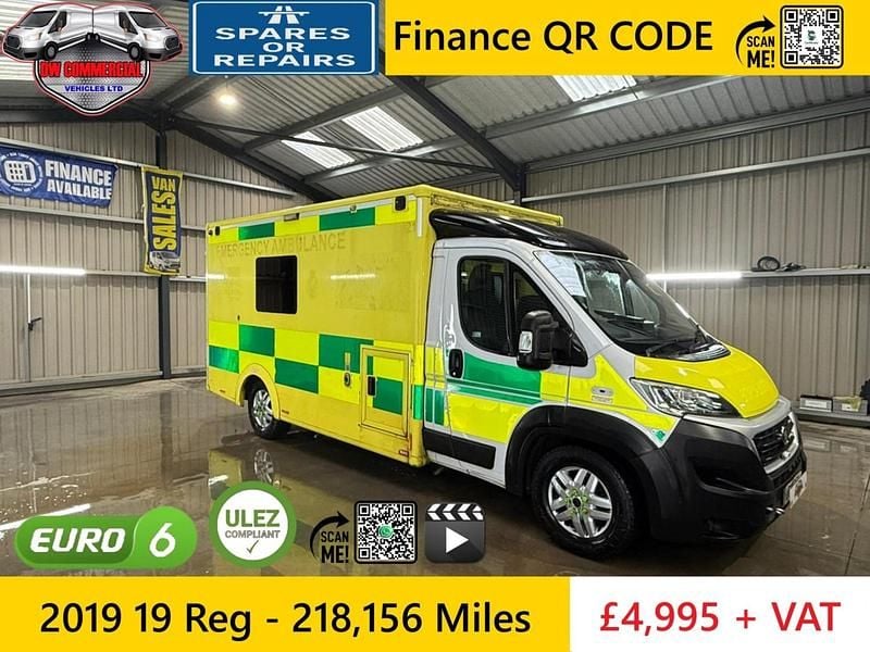 Used Fiat Ducato 180 HP (132 kW) 2019 Yellow Van