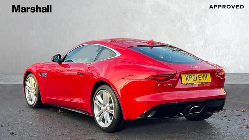 Used Jaguar F-Type R-Dynamic 300 HP (220 kW) 2021 Red Coupe
