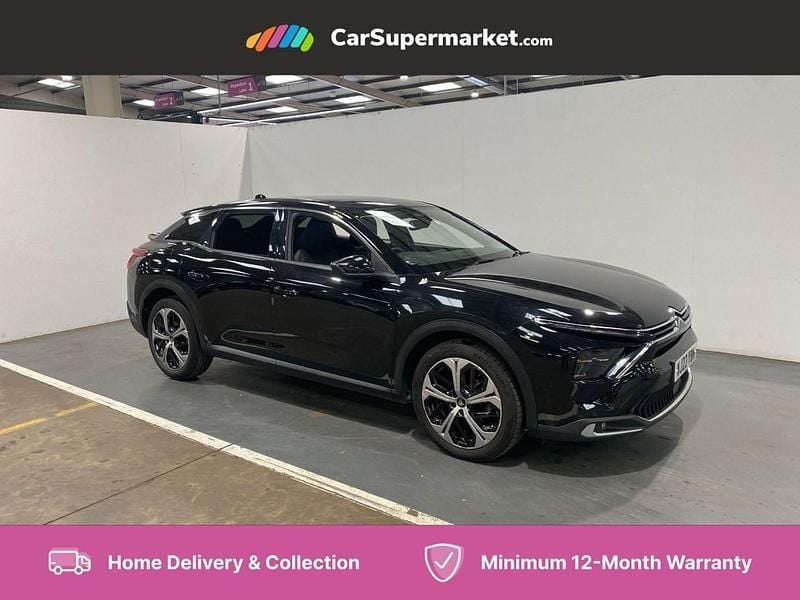 Black Used 2023 Citroën C5 X PureTech Sedan | £13,497 (Fair price) - Image 1/4