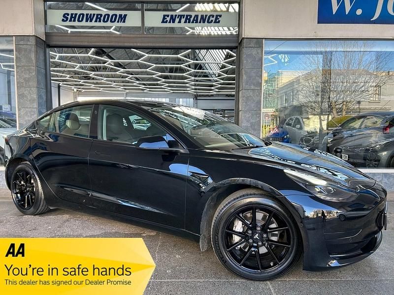 Used Tesla Model 3 Standard Range 366 kW (498 HP) 2022 Black Sedan