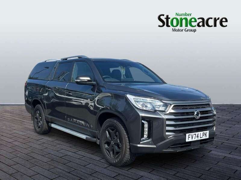 Grey New 2024 Ssangyong Musso Pickup | £43,188 - Image 1/4