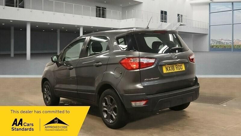 Used Ford Ecosport Zetec 125 HP (91 kW) 2018 Grey SUV