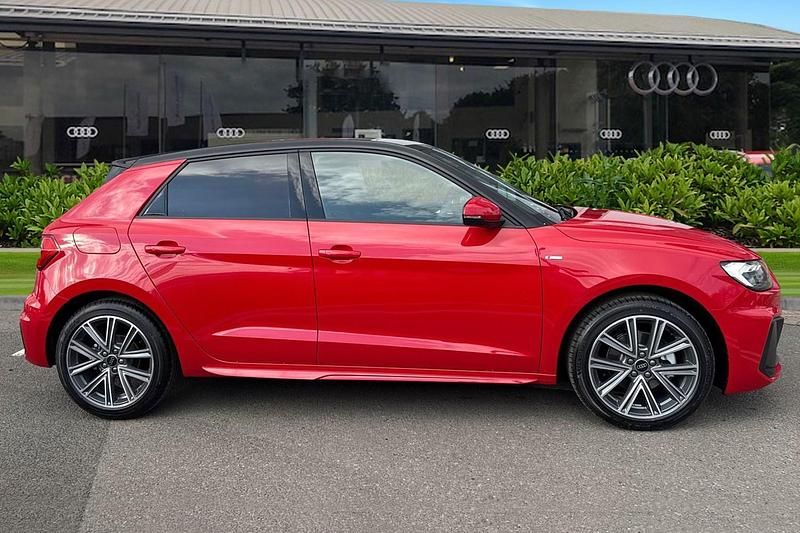 New Audi A1 Sportback S-Line 116 HP (85 kW) 2026 Red Hatchback