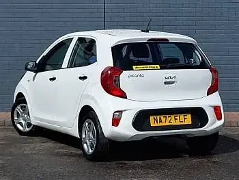 Begagnad Kia Picanto 2022 Vit Halvkombi