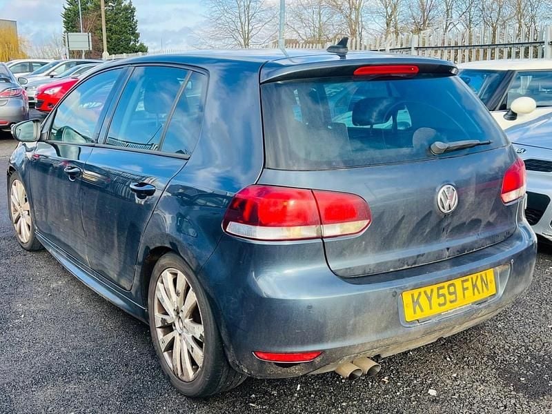 Used VW Golf VI GT 2009 Blue Hatchback