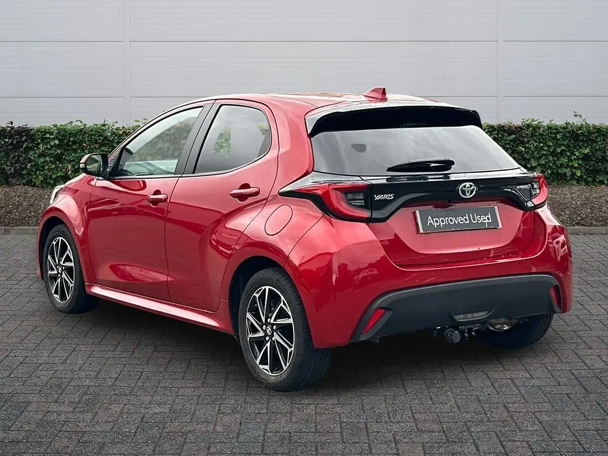Used Toyota Yaris Design 2023 Red Hatchback