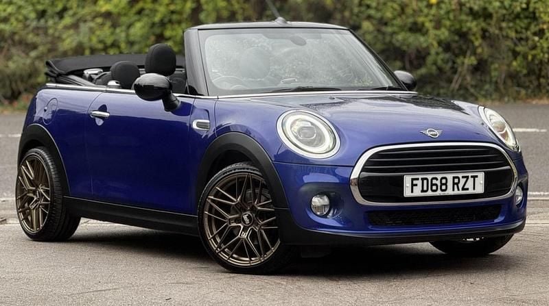 Used Mini Cooper Cabriolet 2018 Blue Cabriolet