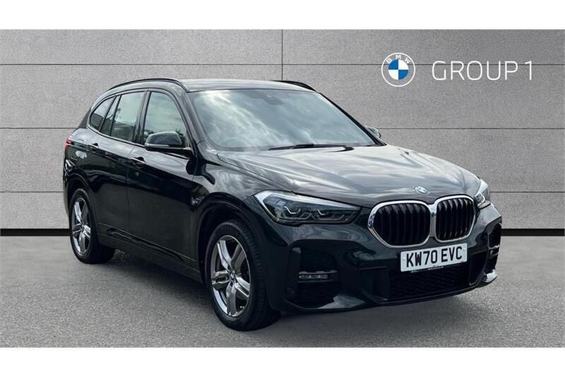 Black Used 2021 BMW X1 M Sport SUV | £20,895 (Fair price) - Image 1/4