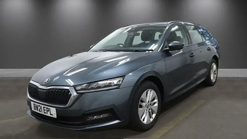 Used Skoda Octavia SE Technology 116 HP (85 kW) 2021 Grey Estate