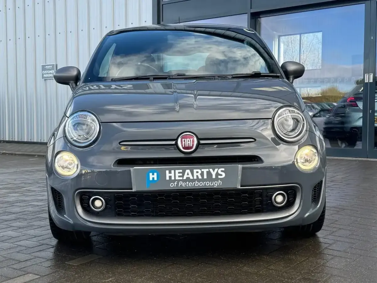 Used Fiat 500 S 69 HP (50 kW) 2016 Grey Hatchback