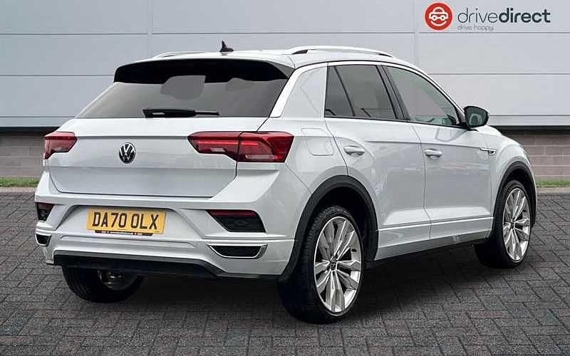 Used VW T-Roc R-line 150 HP (110 kW) 2020 Silver SUV