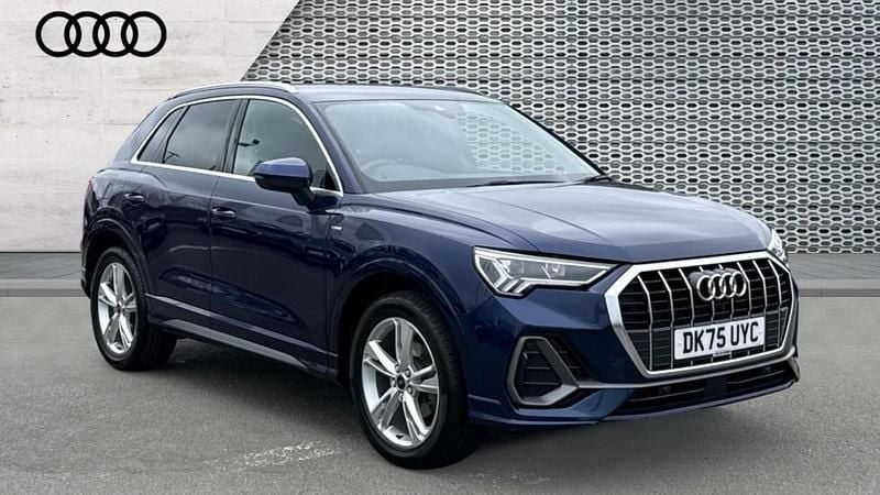 Used Audi Q3 S-Line 150 HP (110 kW) 2025 Blue SUV