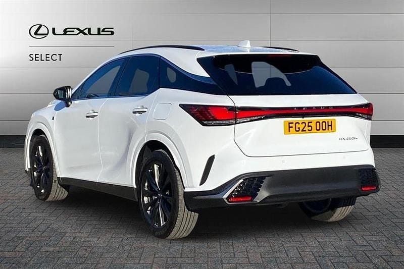 Used Lexus RX450h+ Sport Design Packet 309 HP (227 kW) 2025 F sport white SUV