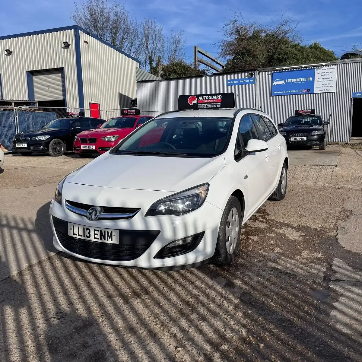 Usado Vauxhall Astra S 2013 Blanco Familiar