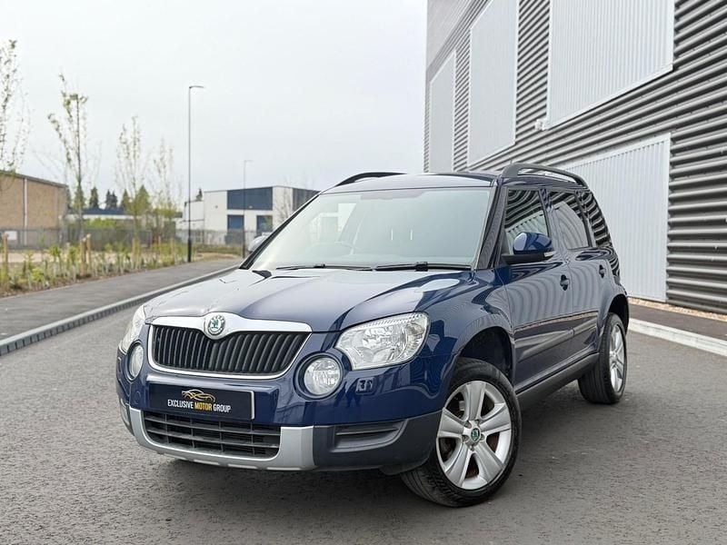 Used Skoda Yeti SE 105 HP (77 kW) 2011 Blue SUV