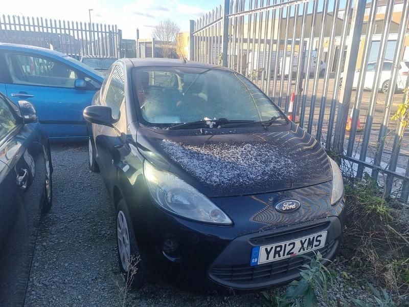 Used Ford Ka 69 HP (50 kW) 2012 Black Hatchback