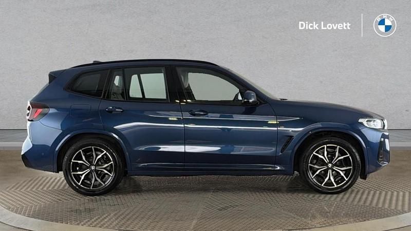 Used BMW X3 M Sport 181 HP (133 kW) 2022 Blue SUV