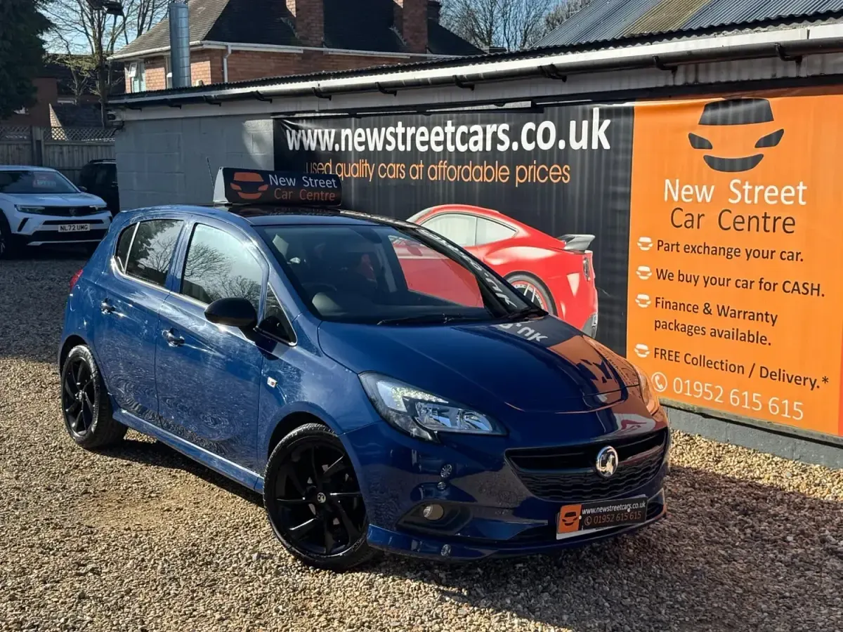 Used Vauxhall Corsa SRi 90 HP (66 kW) 2019 Blue Hatchback