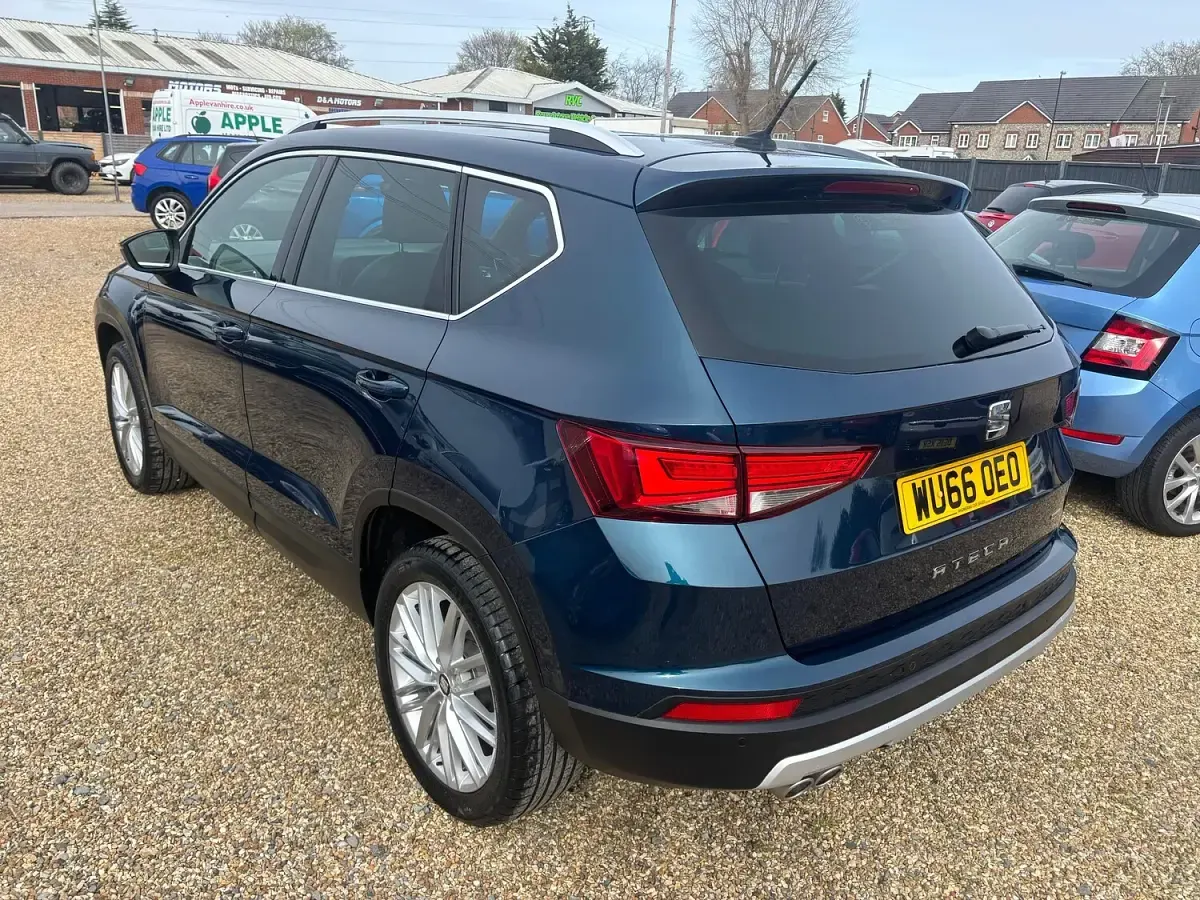 Used Seat Ateca 4Drive 150 HP (110 kW) 2016 Blue SUV