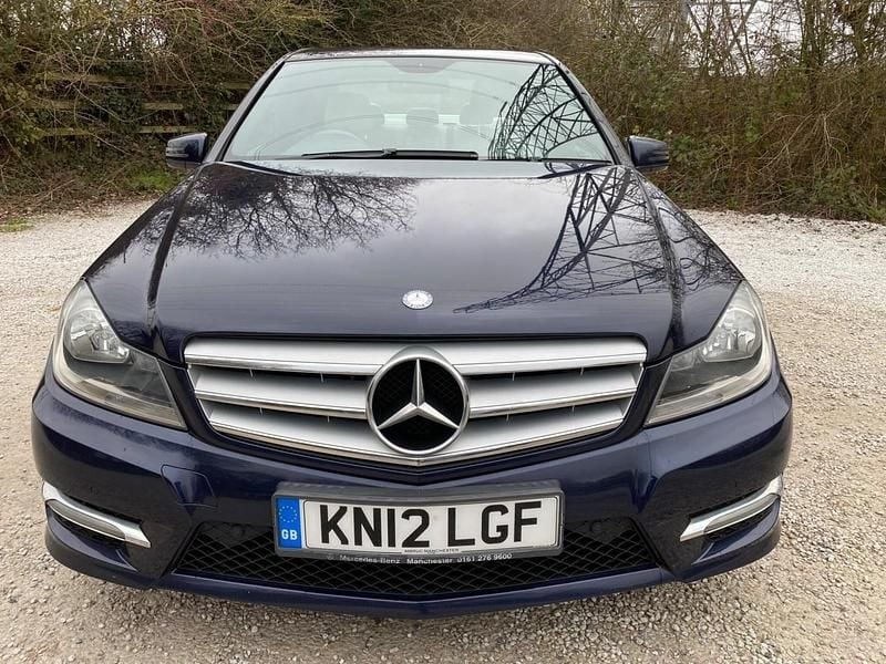 Used Mercedes C220 2012 Blue Sedan