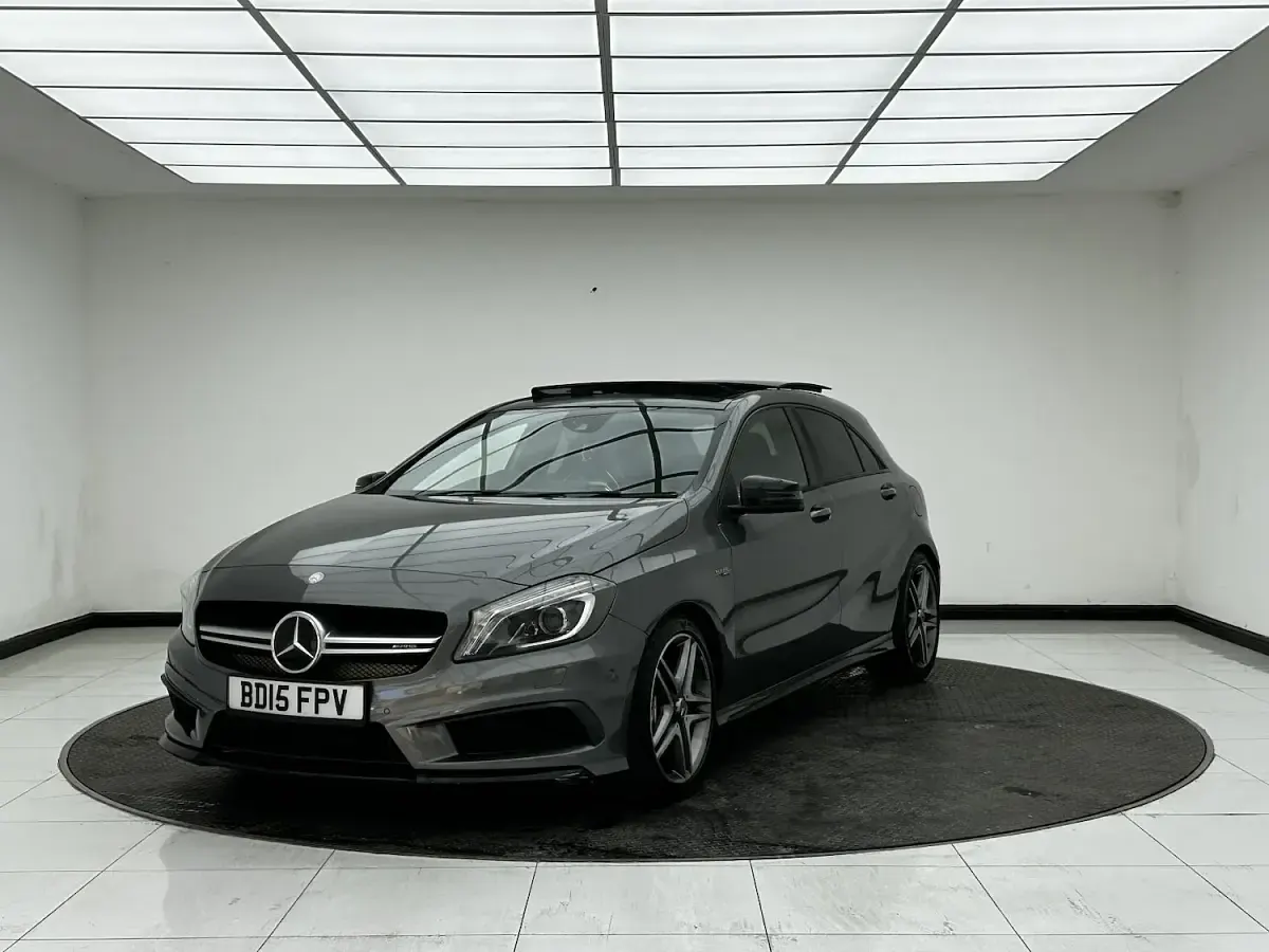 Used Mercedes A45 AMG AMG 360 HP (264 kW) 2015 Grey Hatchback